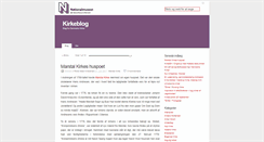 Desktop Screenshot of kirkeblog.natmus.dk